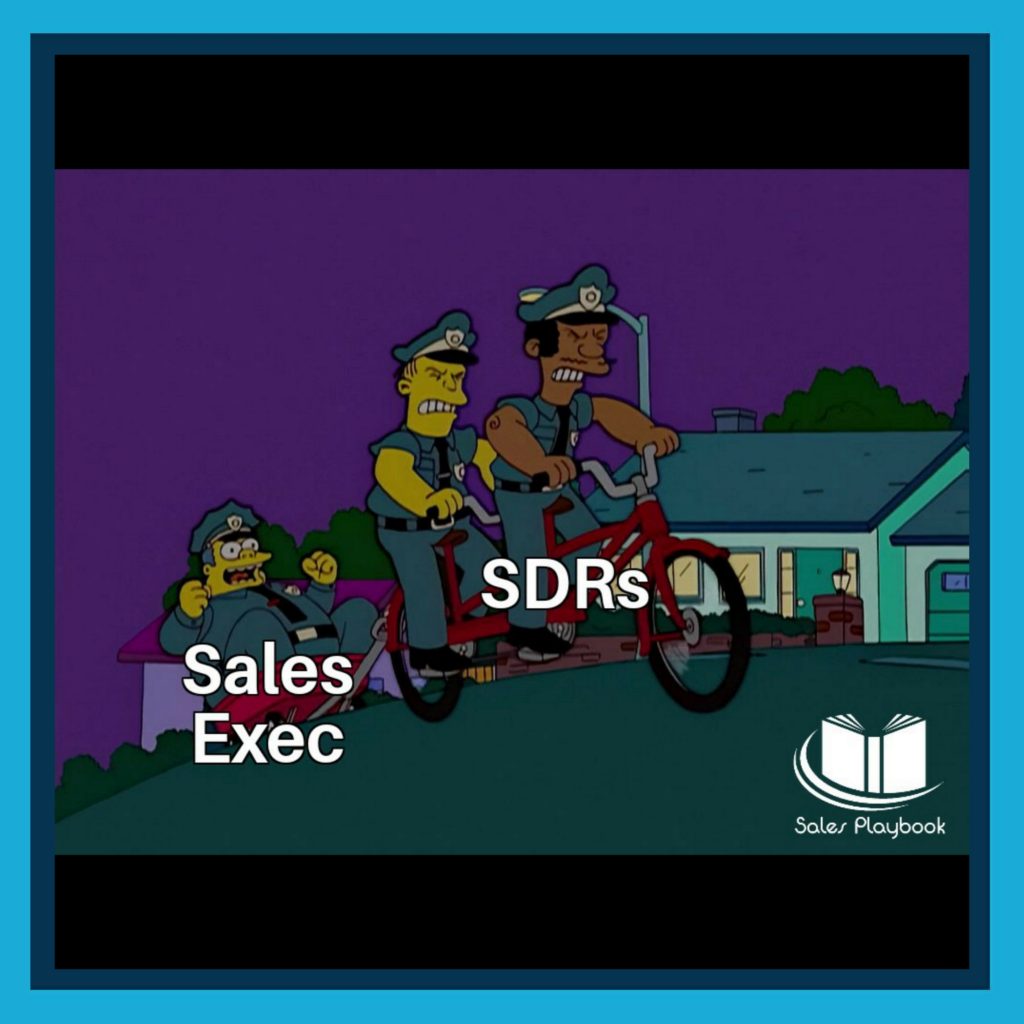 Sales meme sales exec SDRs
