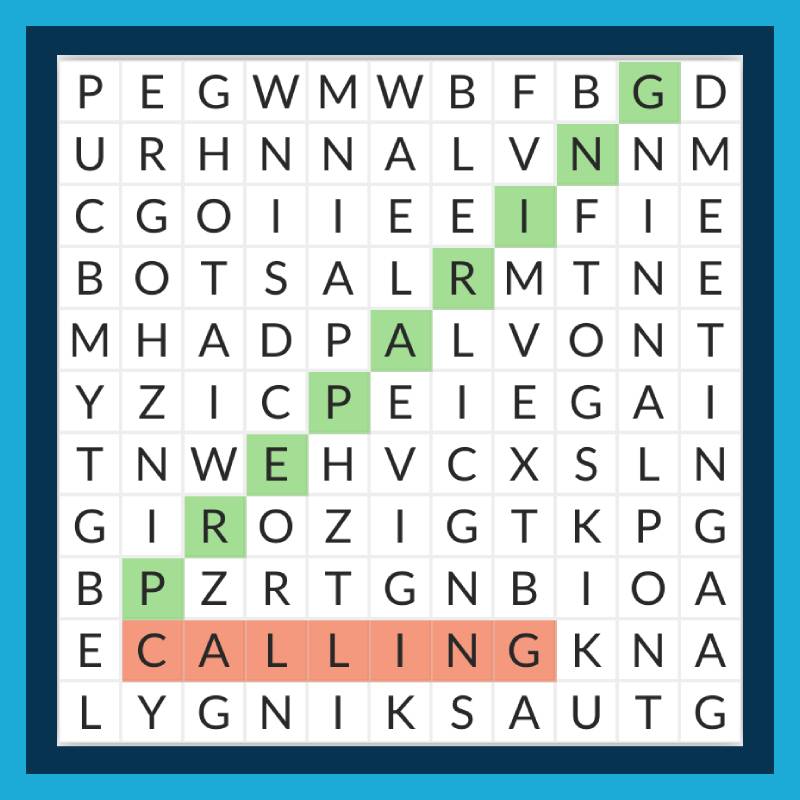 sales related word search